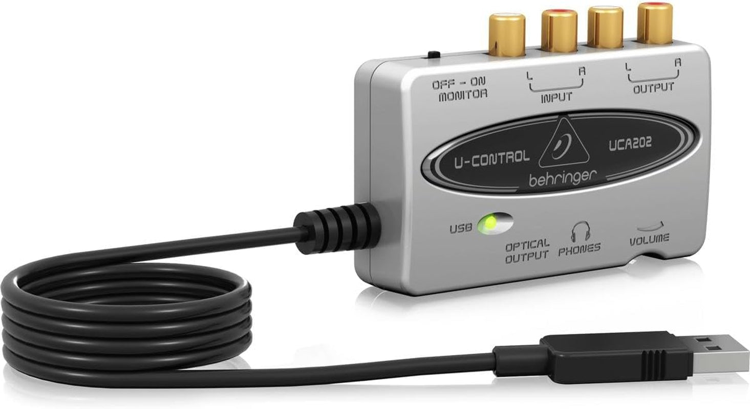 UCA202 U-Control Ultra Low-Latency 2 In/2 Out Usb/Audio Interface